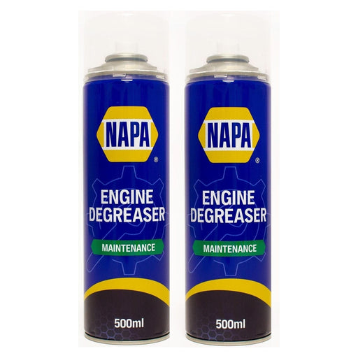 2x NAPA Engine Degreaser Degreasant Spray Cleaner Grease Dirt Remover 500ml Napa  - Town Parts