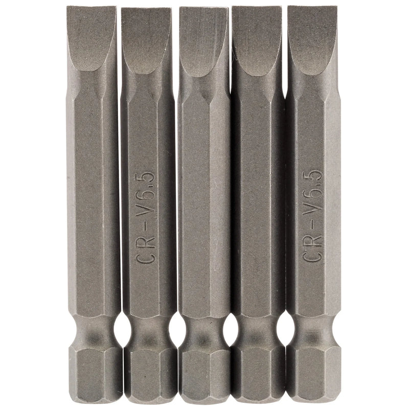 Draper Plain Slot Insert Bit, 1/4" Hex, 50mm Length Variations