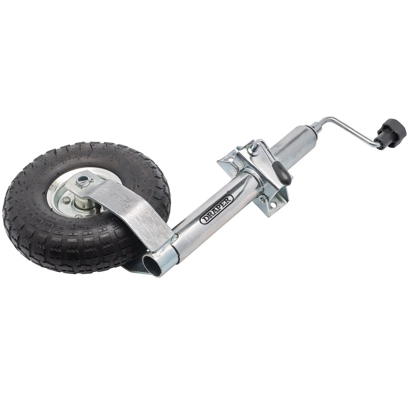 Draper Jockey Wheel Steel with Adjustable Height