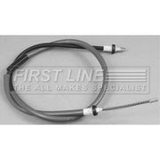 First Line Handbrake Cable Left Rear FKB2884