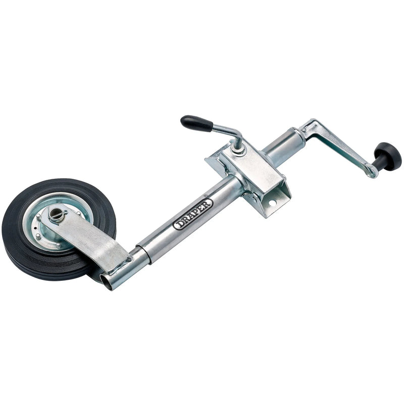 Draper Jockey Wheel Steel with Adjustable Height