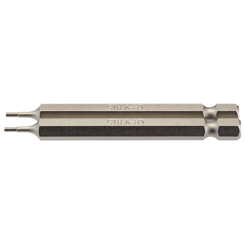 Draper Hexagonal Insert Bit 1/4" Hex 75mm Long - Multiple Lengths Available