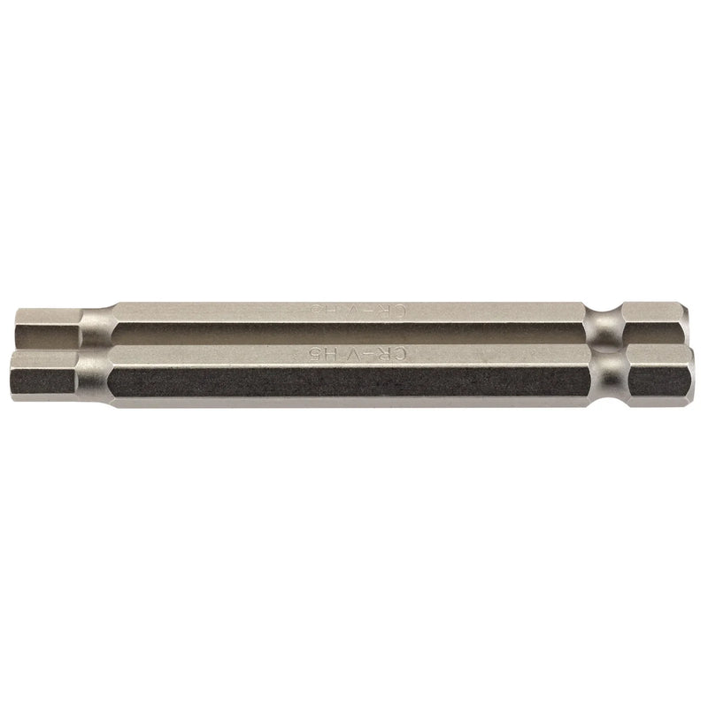 Draper Hexagonal Insert Bit 1/4" Hex 75mm Long - Multiple Lengths Available