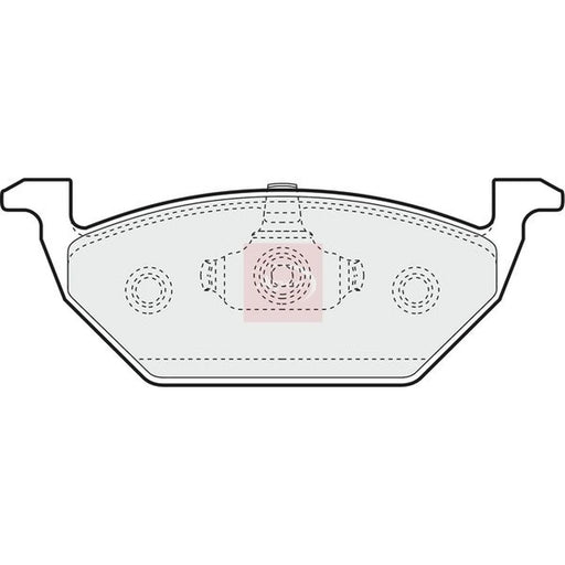 Apec Front Brake Pad Set PAD1062