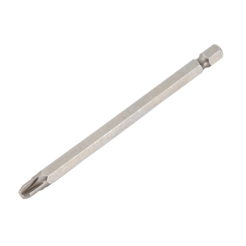 Draper PZ Type Insert Bit, 1/4" Hex, Long, Pack of 1