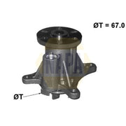 NAPA Engine Cooling Water Pump NWP1151