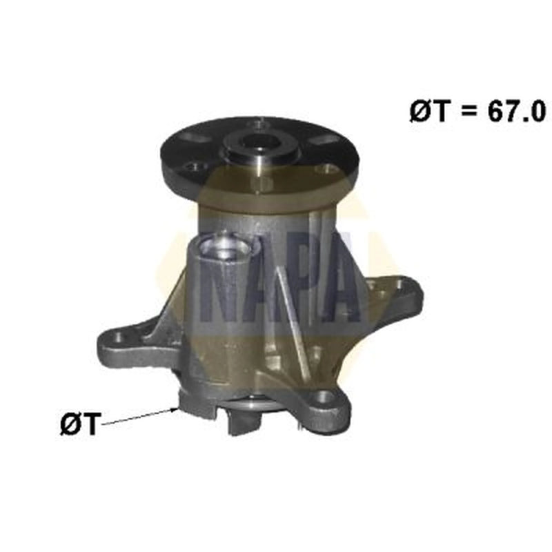 NAPA Engine Cooling Water Pump NWP1151