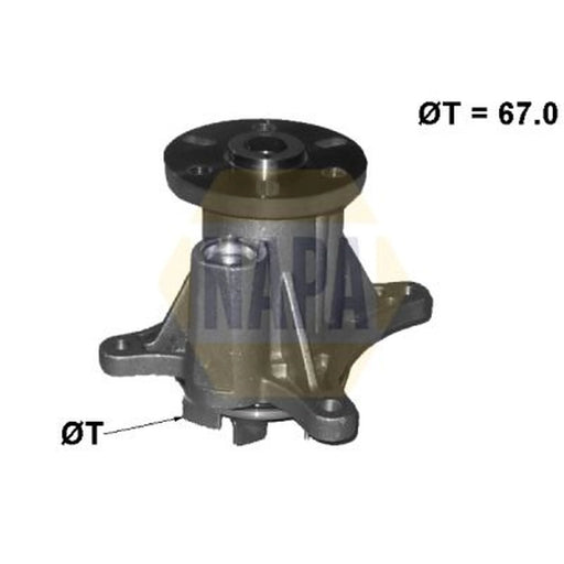 NAPA Engine Cooling Water Pump NWP1151