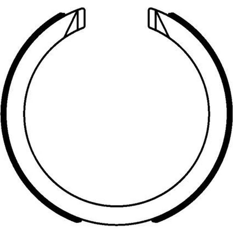 Mintex Parking Brake Shoe Set MFR697