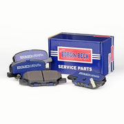 Borg & Beck 4 x Rear Brake Pad Set BBP2410
