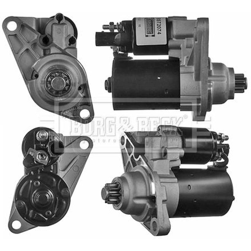 Borg & Beck Starter Motor 12V 1kW 10 Teeth BST2074