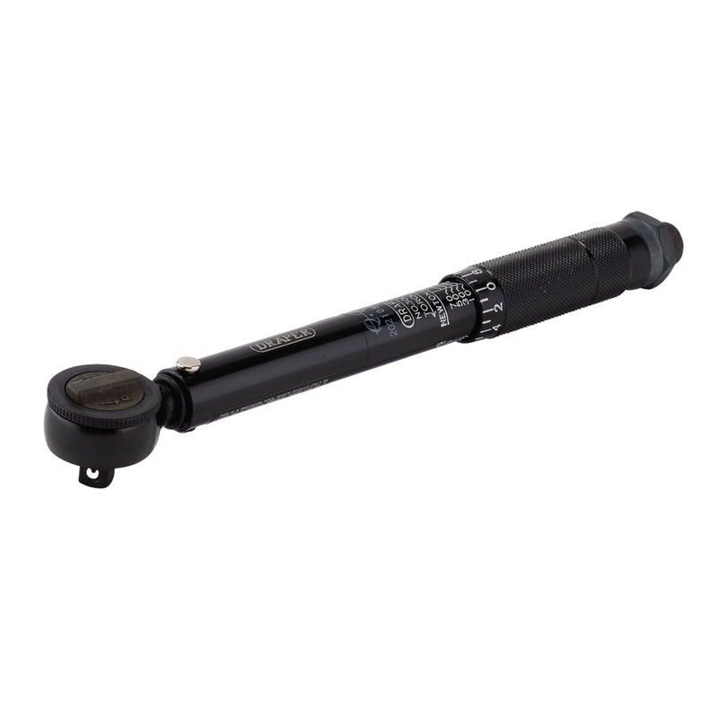 Draper Ratchet Torque Wrench 3/8" Sq. Dr. 10-80Nm