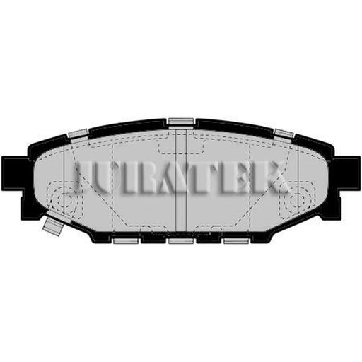 Juratek Rear Brake Pad Set JCP1947