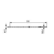 Bosch Handbrake Cable Front 1 987 477 667