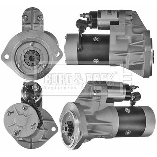 Borg & Beck Starter Motor 12V 2.2kW 9 Teeth BST2296