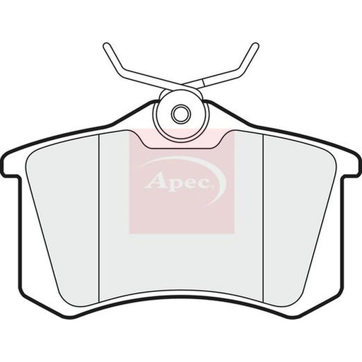 Apec Rear Brake Pad Set PAD1020