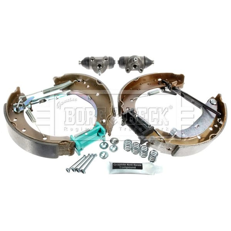Borg & Beck Brake Shoe Set Axle Kit BBS1047K