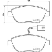 DON Front Brake Pad Set PCP1224