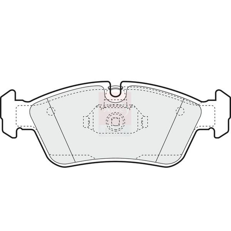 Apec Front Brake Pad Set PD3013