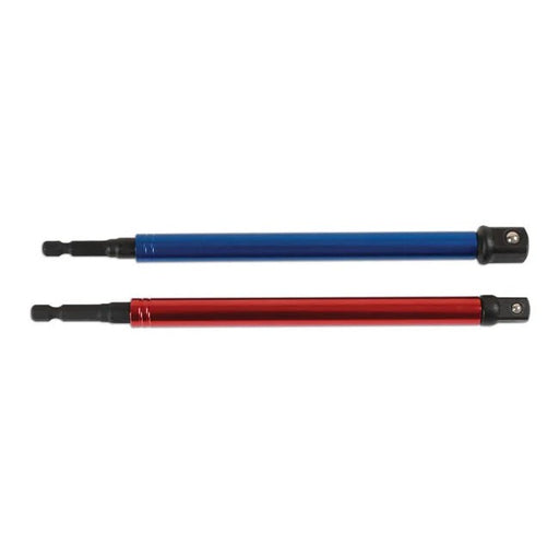 Laser Tools Socket Adaptor Set, Rotating Sleeve 3/8"D, 1/2"D 2pc - PL