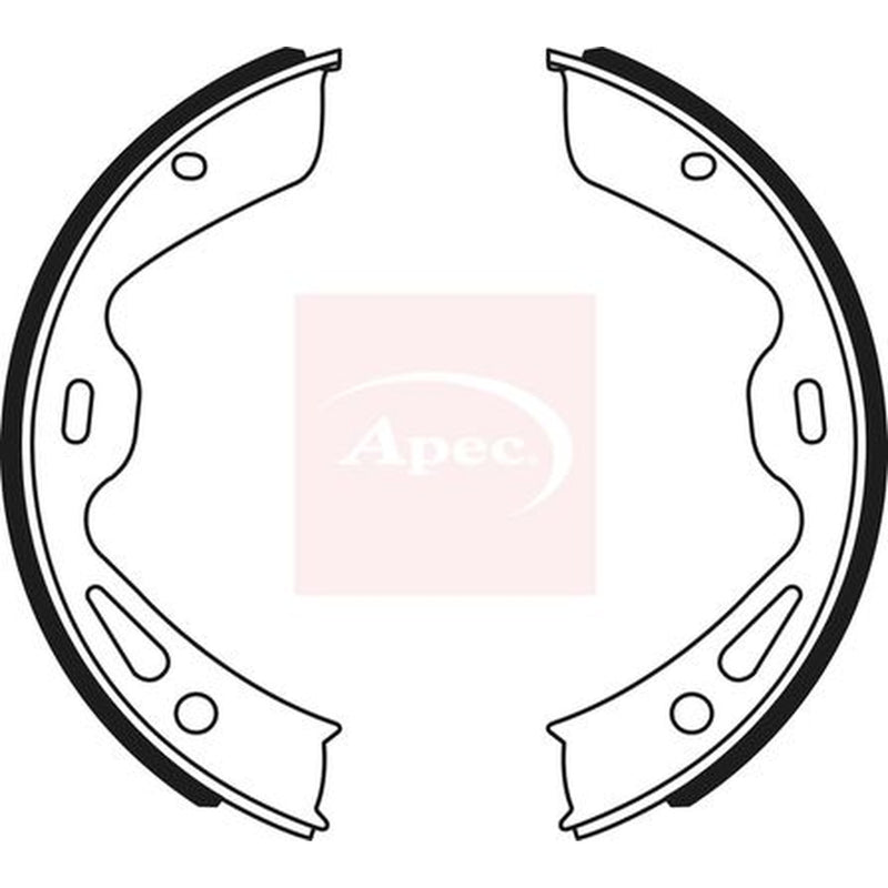 Apec Parking Brake Shoe Set SHU790