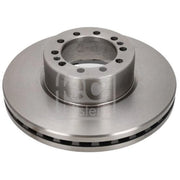 Febi 2 x Vented Front Brake Discs 173146