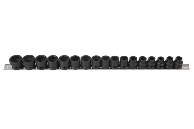 Laser Tools Low Profile Impact Socket Set 1/2"D 17pc - PL