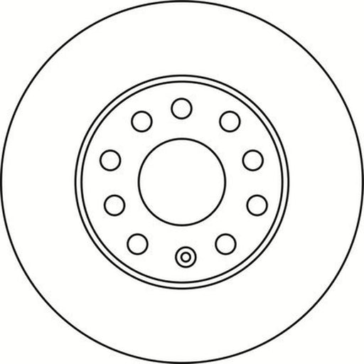 Abtex 2 x Vented Front Brake Discs BD1948V