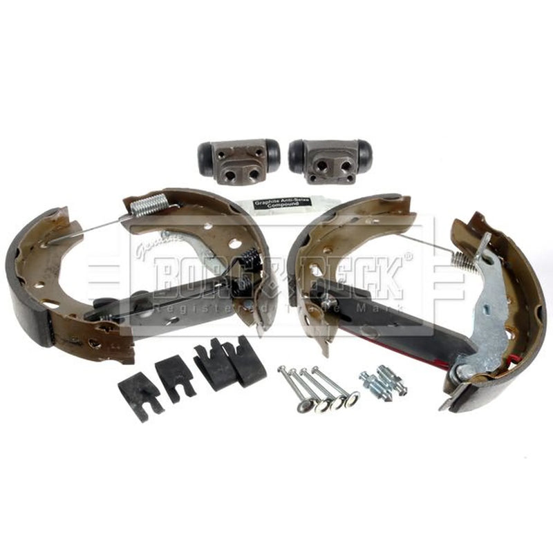 Borg & Beck Brake Shoe Set Axle Kit BBS1044K