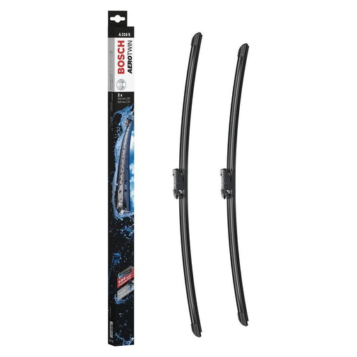 Bosch A216S Aerotwin Front Wiper Blades Set For Audi Q7 2006- Vw Crafter 2006- Bosch  - Town Parts