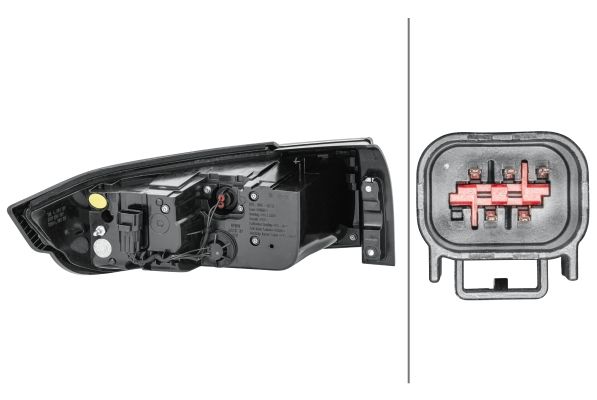 Hella 2SK 012 379-461 Tail Light Assembly