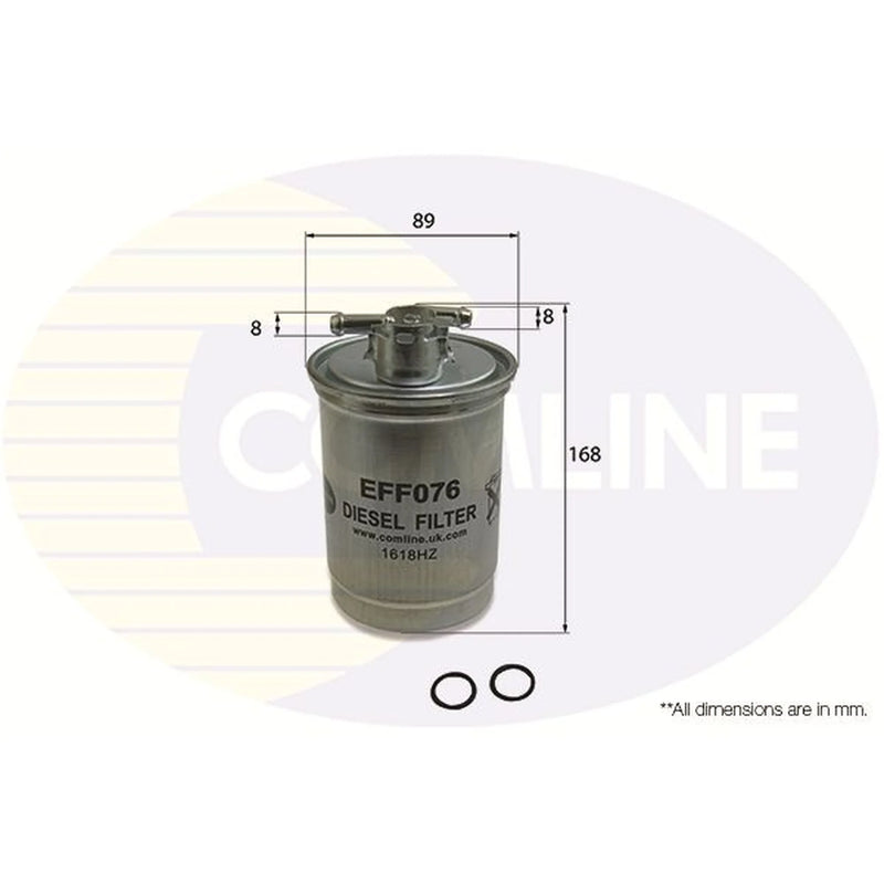Comline Fuel Filter Element EFF076