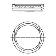 Mahle Piston Cylinder Bore = 91mm 479 47 02