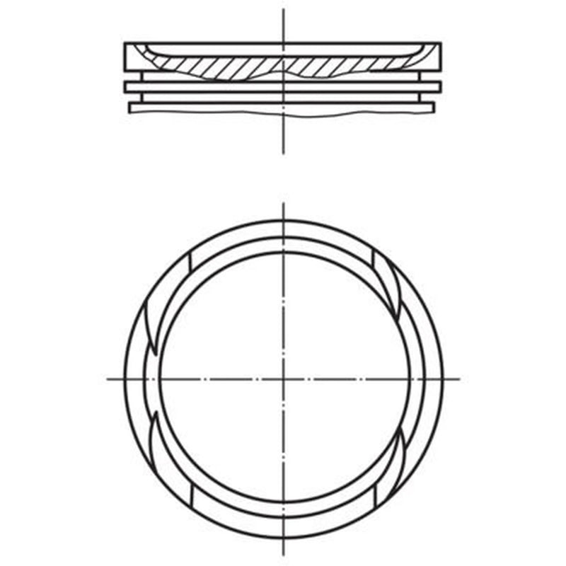 Mahle Piston Cylinder Bore = 91mm 479 47 02