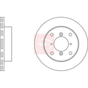 Apec 2 x Vented Front Brake Discs DSK229