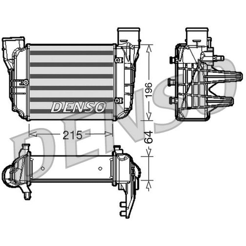 Denso Intercooler (Charge Air Cooler) DIT02002