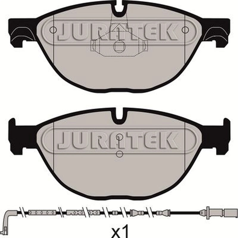 Juratek Front Brake Pad Set JCP8024