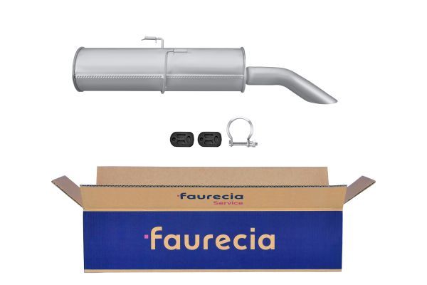 Hella 8LD 366 031-751 Rear Muffler