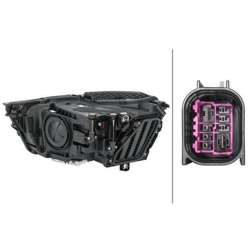 Hella Headlight Headlamp LED Right 1LX 354 870-161