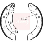 Apec Brake Shoe Set Axle Kit SHU570