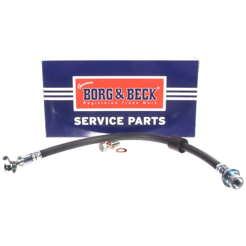 Borg & Beck Brake Hydraulic Hose Line Front Left BBH9128