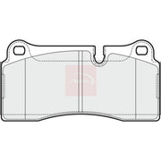 Apec Rear Brake Pad Set PAD2040