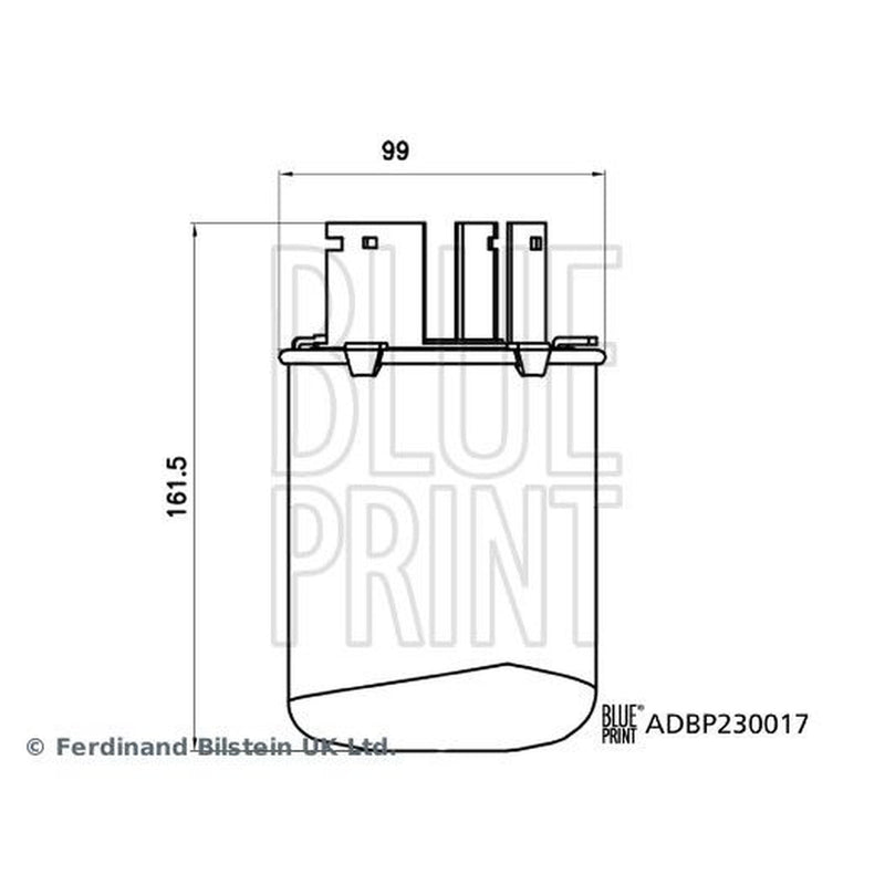 Blue Print Fuel Filter Element ADBP230017