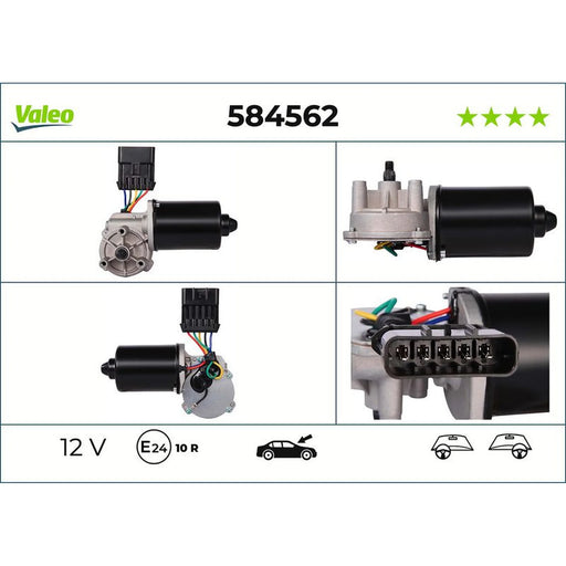 Valeo Front/Rear Wiper Motor Front 584562