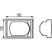 Hella Direction Indicator Light Right 2BA 345 982-041