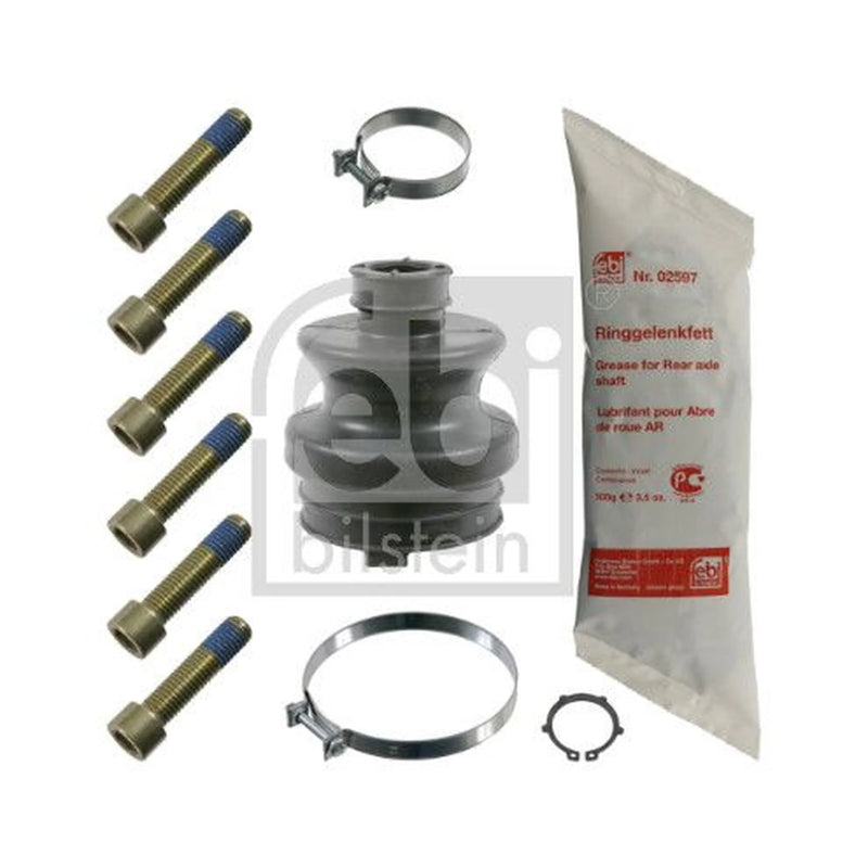 Febi Drive Shaft Bellow Kit transmission sided Rubber 08479