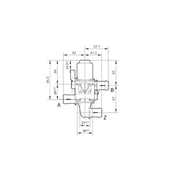 Bosch Coolant Control Valve Assembly 1 147 412 204