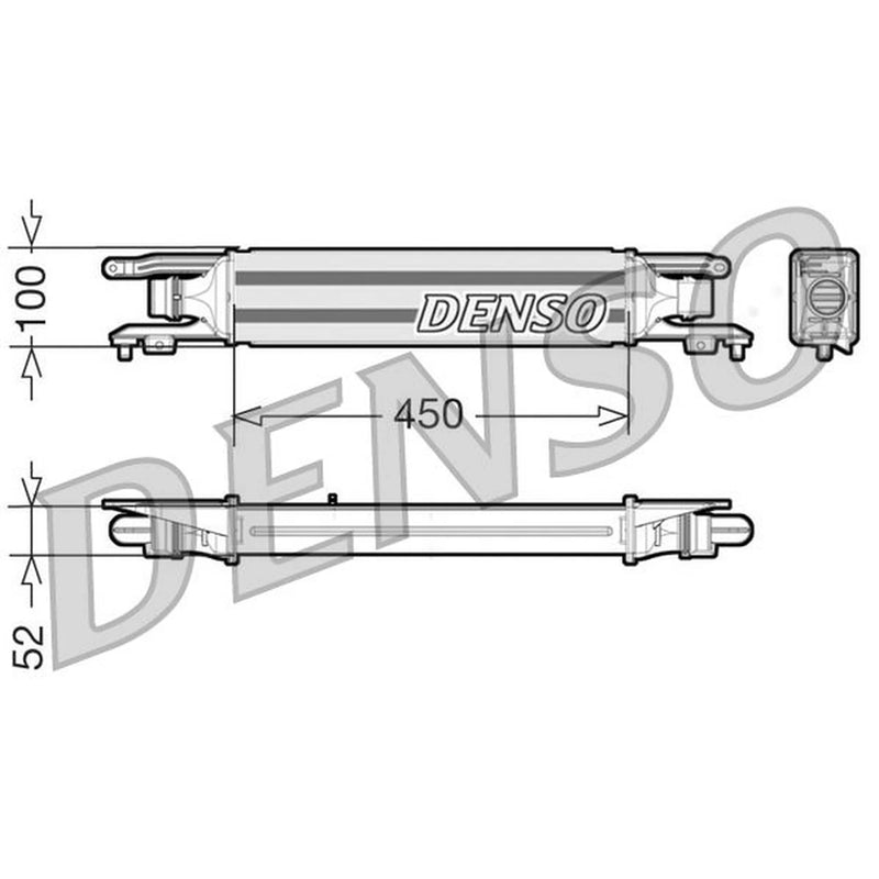 Denso Intercooler (Charge Air Cooler) DIT20001