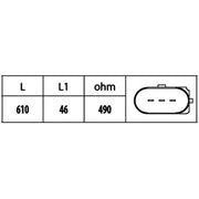 Hella Crankshaft Position Sensor 6PU 009 146-541