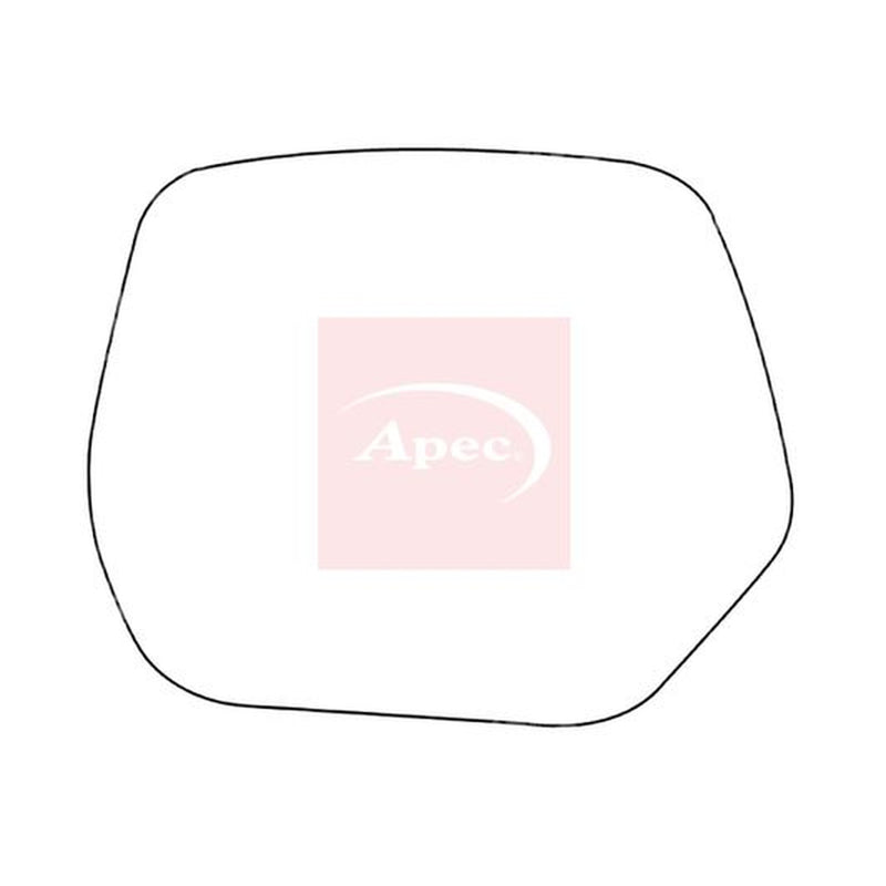 Apec Exterior Wing Mirror Glass Left AMS2742